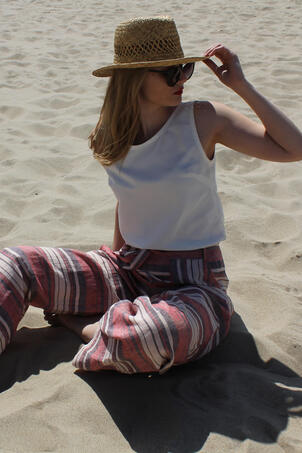 Be Compassionate Linen Trousers